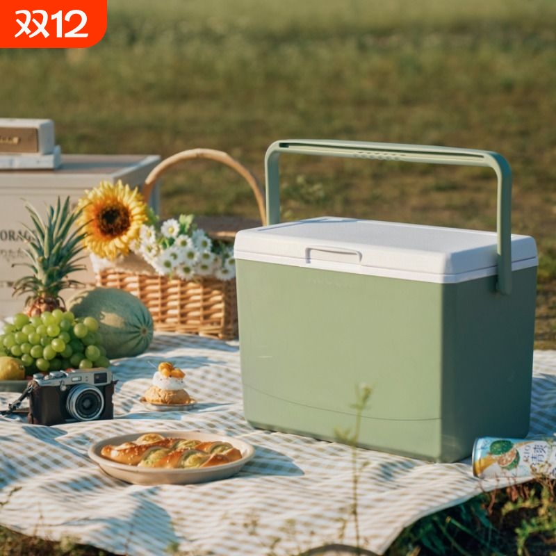 户外保温箱冰淇淋冷藏水果海鲜保鲜冰块冷冻露营摆摊手提食品级