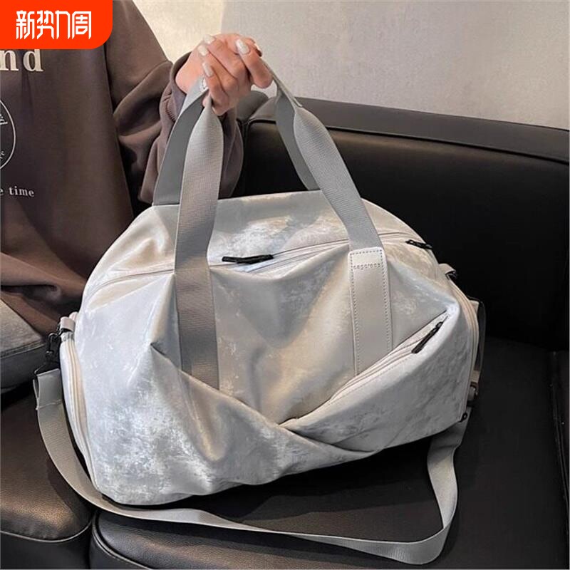 大容量运动健身包游泳包短途旅行包出差登机拉杆行李包手提收纳袋