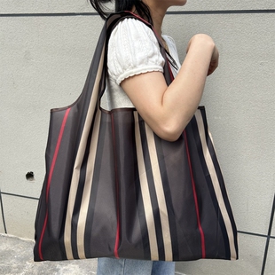 新款 大号出口买菜包容量防水女可爱便携可折叠环保购物袋手提礼品