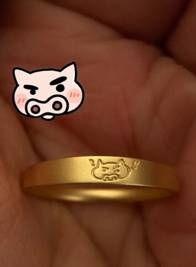 肥嘟嘟左卫门同款戒指