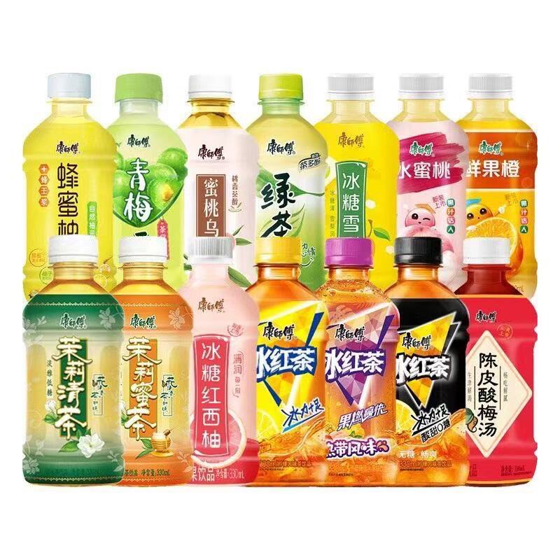 康师傅茉莉蜜茶冰红茶330ml*12瓶家庭装迷你商用办公室便携茶饮料图片