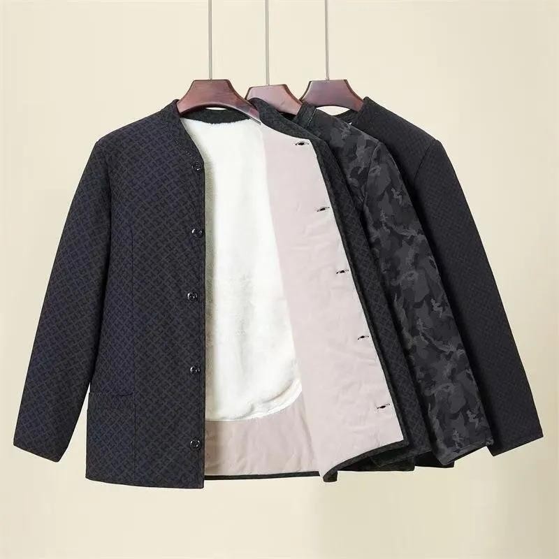 爸爸装冬季新款棉衣防寒保暖加绒加厚外套中老年内穿贴片棉袄弹力,男装,中老年上装,淘宝优惠券,粉丝福利购,淘宝优惠卷