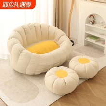 懒人沙发双人可躺可睡卧室客厅2025新款阳台房间小豆袋窝窝椅慵懒