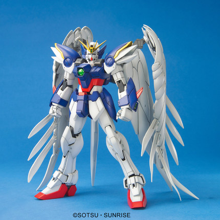 万代 MG 1/100 W零型飞翼高达-3800 敢达拼装模型玩具 现货正版