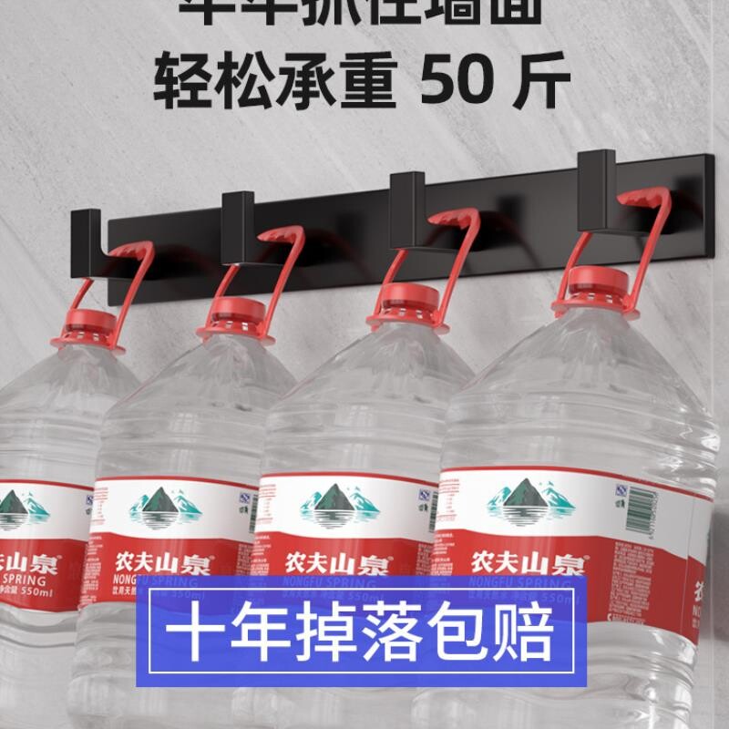 跨境酒店挂衣钩加厚太空铝方形玄关挂钩免打孔门后衣帽钩衣柜挂钩