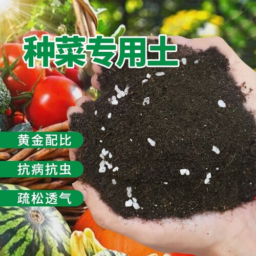 种菜土壤营养土通用型种植土花土