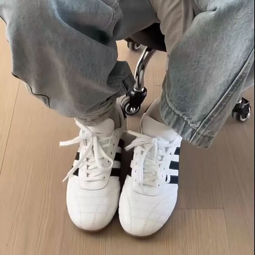 Taekwondo男女新款低帮运动休闲鞋耐磨板鞋跆拳道鞋一脚蹬德训鞋