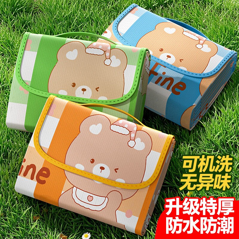 野餐垫防潮垫加厚户外野炊野营沙滩帐篷地垫春游坐垫防水草坪垫子