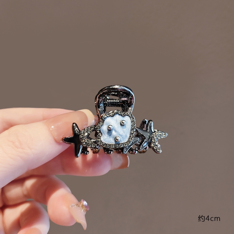 韩版气质海星金属抓夹华宜饰品