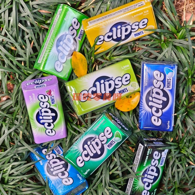 边佑锡同款 美国eclipse薄荷糖无糖薄荷糖超凉润喉糖清新口气