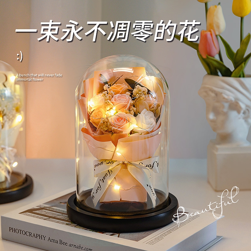 生日礼物母亲节送妈妈给适合送给小实用的高级感康乃馨花束永生花