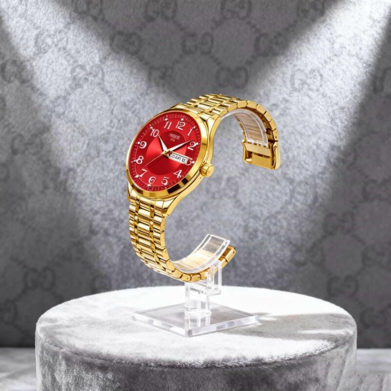 老人手表男士爸爸女款情侣表防水老年人学生石英表男款非机械表礼