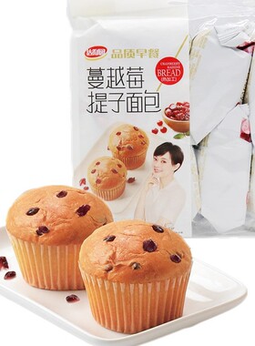 达利园蔓越莓提子面包早餐糕点