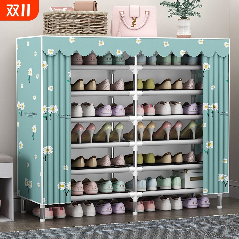 简易鞋架子家用鞋子防尘多层大容量门口鞋柜收纳神器超大省空间