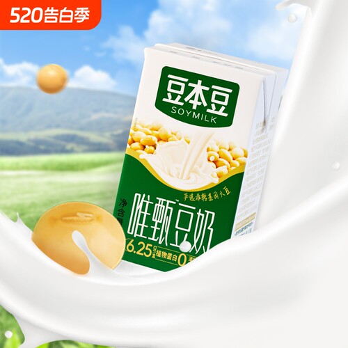 豆本豆唯甄红枣豆奶|千人加购