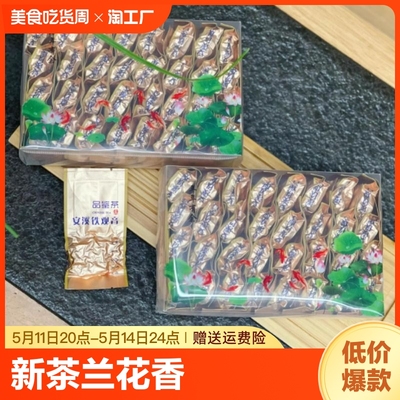 安溪新茶清香正味兰花香安溪铁观音绿茶浓香型2024新春茶小袋泡装