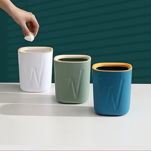 桌面垃圾桶可爱迷你茶几台式收纳桶小号桌上ins挂式客厅厨房卧室