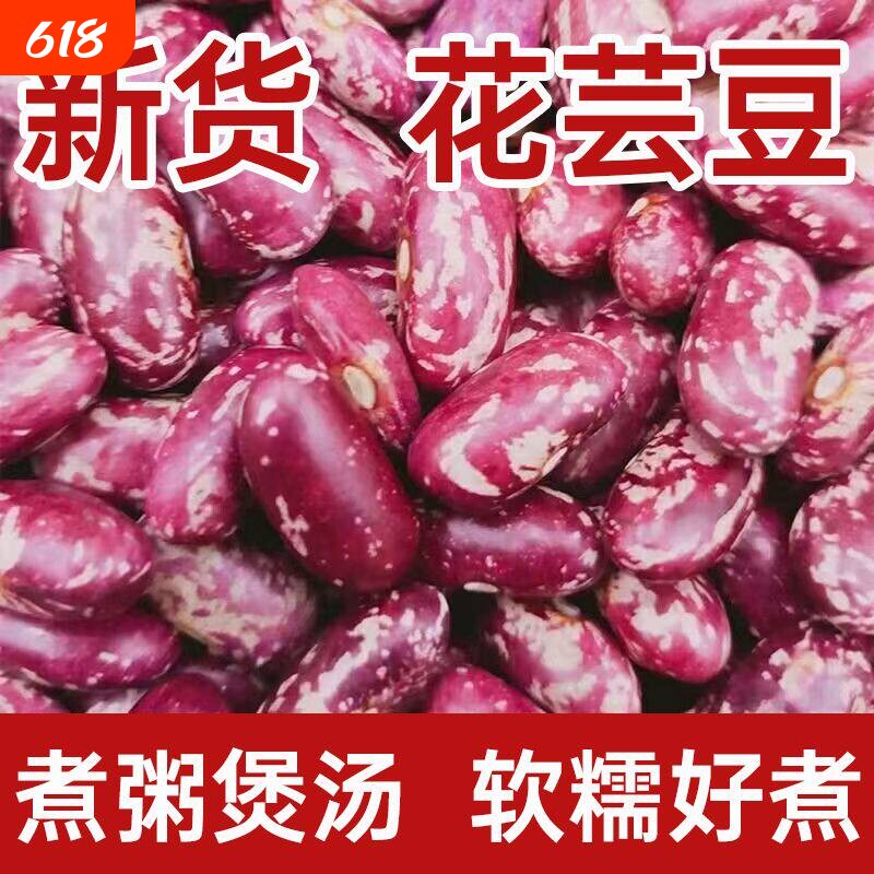 新豆贵州农家特产红花芸豆红花豆新四季豆酸菜豆米散装包邮