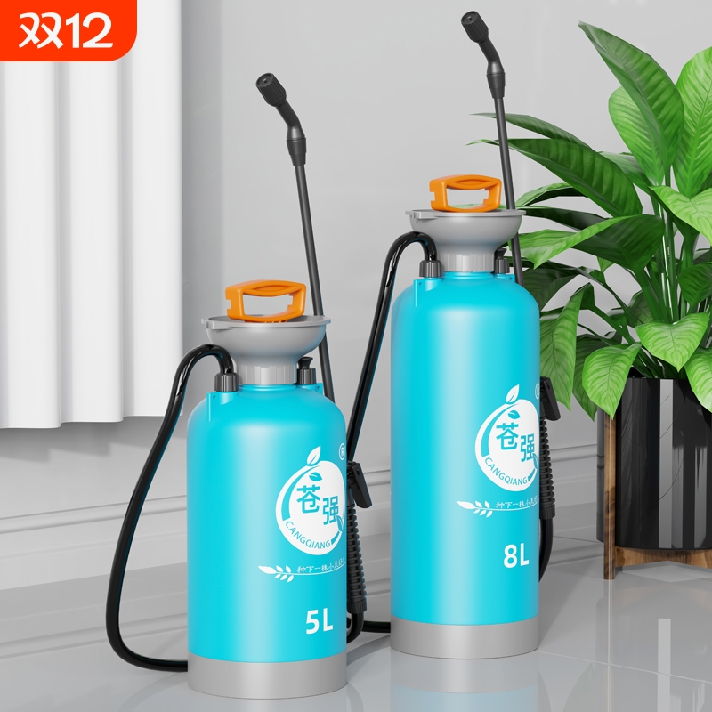 苍强手动喷雾器消毒家用小型喷壶气压式农药喷洒喷水壶浇花打药