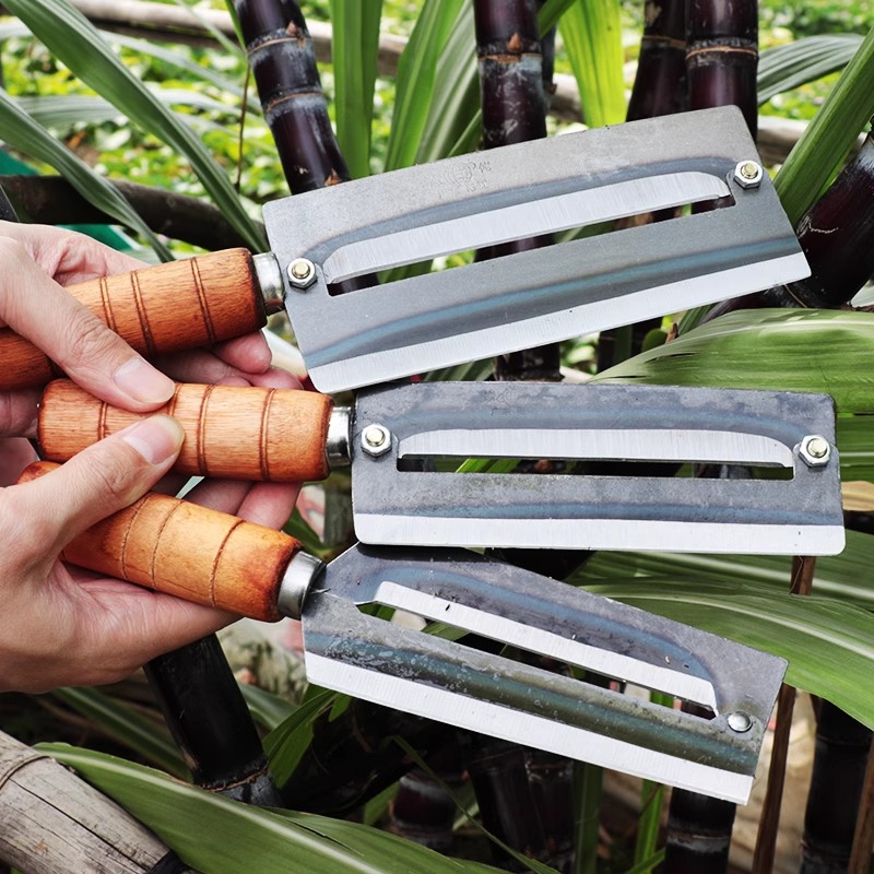 高碳钢甘蔗刀菠萝刀水果店削皮刀不锈钢商用家用瓜果削甘蔗专用刀