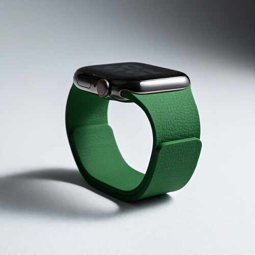 适用iwatchs10苹果S9手表带4SE软磁吸硅胶applewatch9代男S8运动S7女士腕带高级感ultra夏季6星光保护智能