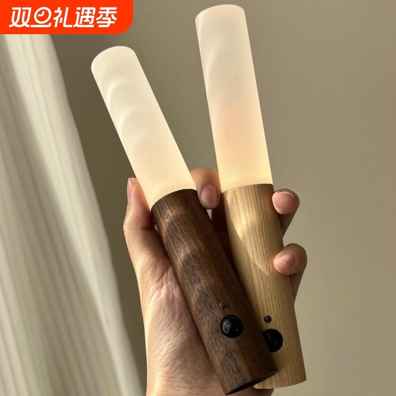 高级入户门感应灯人来即亮智能感应小夜灯楼道玄关灯充电床头壁灯