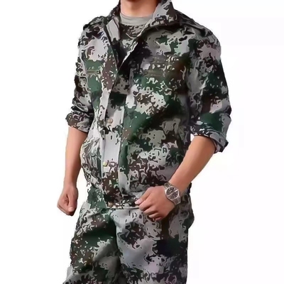 军训服套装薄款迷彩服夏季男女初高中大学生新款作训服劳保工作服