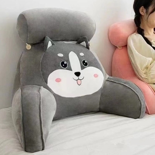 床头软包大靠背沙发靠垫宿舍床上看书床靠枕头护腰靠枕榻榻米背靠