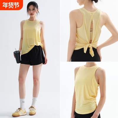 新款运动背心女大码健身上衣罩衫