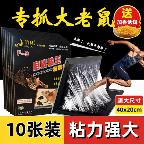 强力粘鼠板巨鼠款|超5000次加购