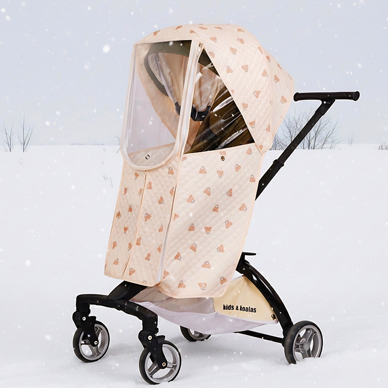 适用丸丫T6plus遛娃神器婴儿推车雨罩防风雨冬季保暖通用