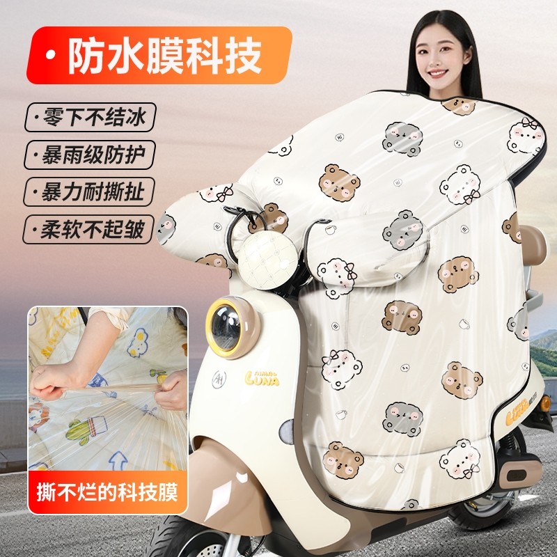 电动车新型双面防水挡风被冬季加绒加厚2025新款四季通用摩托车罩,电动车/配件/交通工具,电动车挡风被,淘宝优惠券,粉丝福利购,淘宝优惠卷