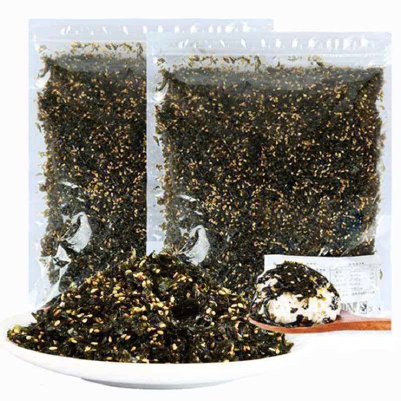 海苔碎250g袋装 芝麻海苔紫菜包饭即食儿童零食 炒海苔拌饭料商用