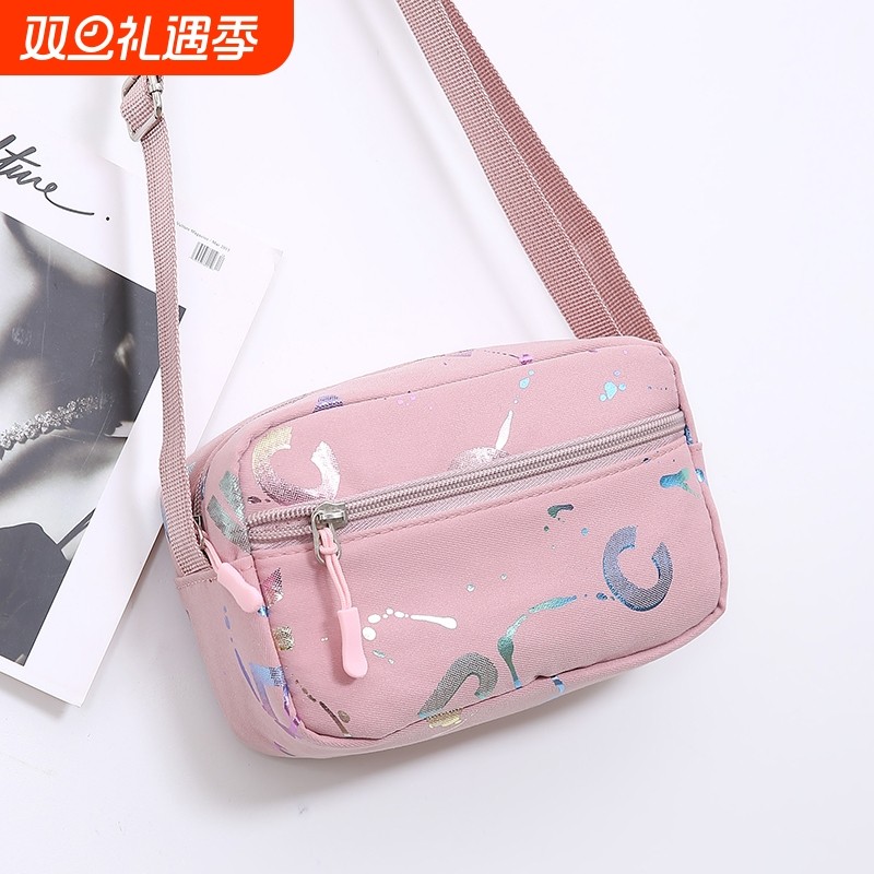 时尚轻便手机包休闲单肩包新款女士斜挎包运动防水尼龙小包女潮包