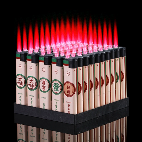 Ветрозащитная зажигалка, одноразовый круглосуточный магазин, оптовые продажи, 50 шт