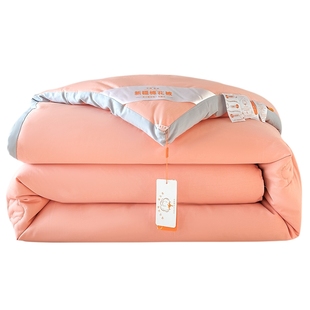 立体胭脂玉 加厚冬被 中峰 新疆棉花被子单人被芯150x200cm约6斤
