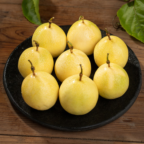 福建钦蜜9号黄金百香果新鲜现摘无添加核心产区直供果香四溢