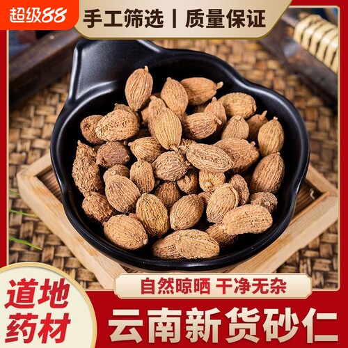 砂仁中药材正品香料批发毛砂仁粉云南砂香砂仁正宗非春砂仁新货