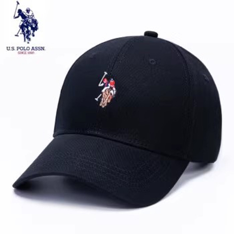 U.S. POLO ASSN保罗帽子男潮女士运动纯棉棒球帽春秋冬遮阳防晒