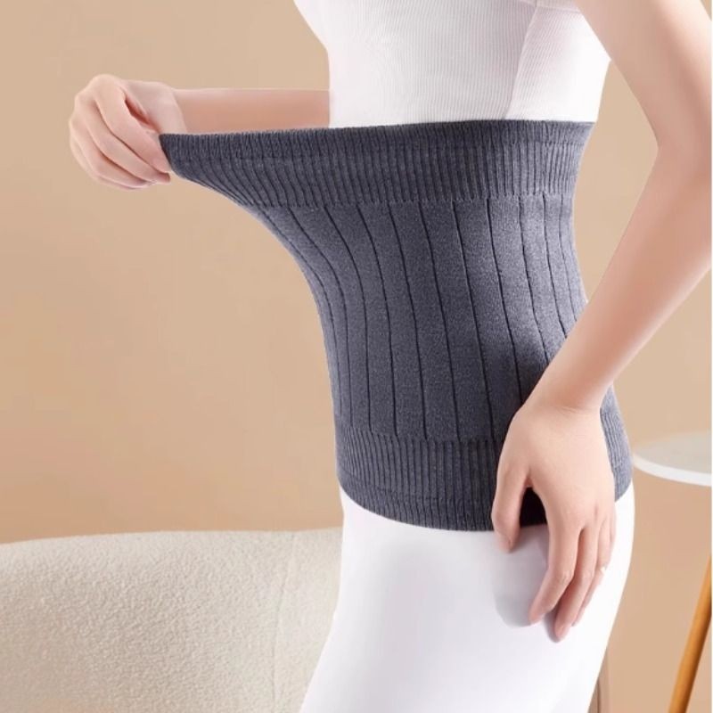 羊绒护腰带保暖胃腹部护肚子睡觉防着凉神器秋冬季男女士腰围加绒