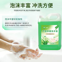 A 10-pound large bottle of aloe vera antibacterial hand sanitizer for commercial hotels and guesthouses and household cleaning, moisturizing and fragrant thumbnail 3