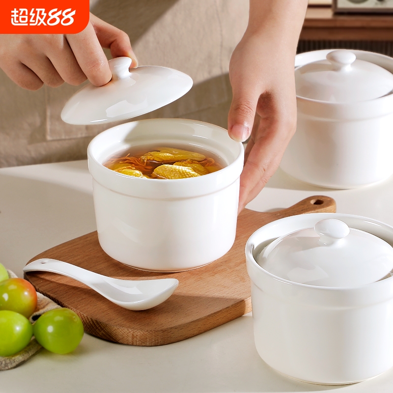 陶瓷炖盅一个人的餐具