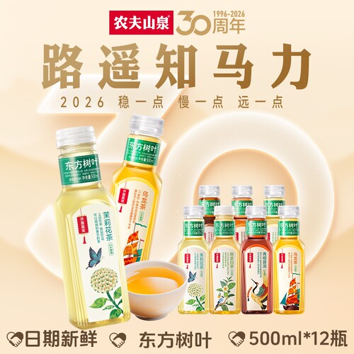 农夫山泉东方树叶500ml茶饮料
