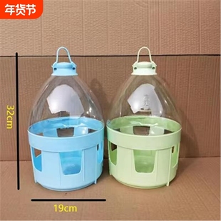 水壶鸽用品用具饮水器水壶鸽子用水槽喝水壶鸟用喝水桶信鸽喂水水