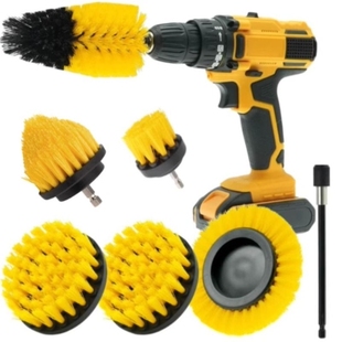 汽车清洁电钻刷套装轮毂内饰缝隙清洁刷头家居厨卫清洁工具