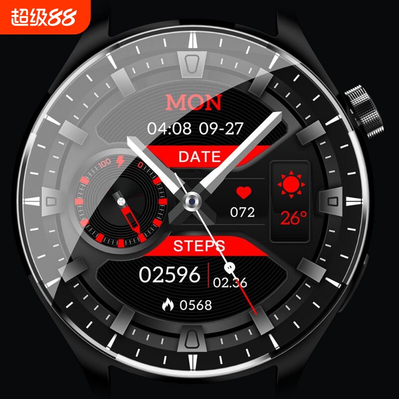 2025年顶配版华强北智能手表太空人多功能运动手环测心率监测防水