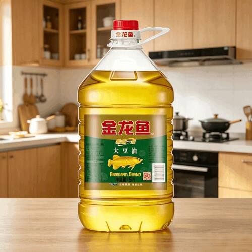 【金龙鱼】精炼大豆油整箱5升*4桶食用油一级大豆油