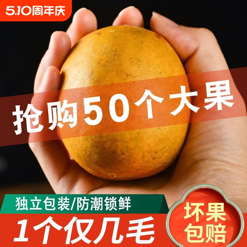 低温脱水黄金罗汉果干果大果散装茶包白肉泡水罗汉果茶小包装