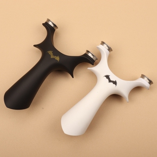 弓途新款圆头蝙蝠重炮二代ABS树脂弹弓皮筋精准