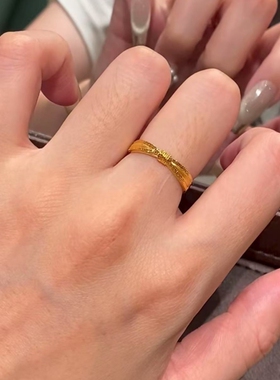 「星光熠熠」点点星辰蝴蝶结戒指